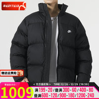 耐克（NIKE）男装 2024春季保暖运动服户外防风舒适棉服立领外套 FB7369-010 XL/180(体重150-170斤)