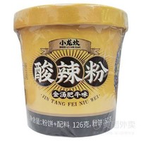 小龙坎 金汤肥牛味酸辣粉 126g/桶