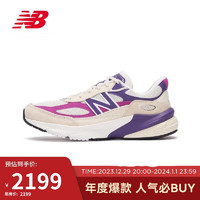 NEW BALANCE 男鞋女鞋990V6系列复古美产运动休闲鞋U990TD6 37