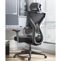 HBADA 黑白调 P5双背款人体工学椅 标准版