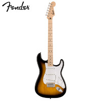 Fender 芬达 电吉他音速sonic ST型单单单枫木指板带摇把初学入门电吉他 两色日落 电吉他