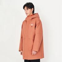 TRENDIANO 欧时力集团男装秋冬棉衣加厚中长棉服撞线外套男式夹克