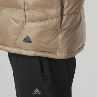 阿迪达斯（adidas）男装棉羽 运动服户外时尚休闲立领羽绒服外套 IL8931 XS/170/84