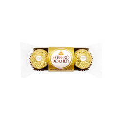 FERRERO ROCHER 费列罗 金球榛果威化巧克力3粒