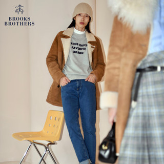 布克兄弟（BrooksBrothers）男士新棉质休闲纯色五袋牛仔长裤 4004-藏青色 35/32