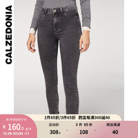 Calzedonia 女士高腰弹力塑形美体春秋舒适直筒牛仔打底裤MODP0900