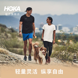 HOKA ONE ONE 男女鞋秋冬ANACAPA LOW GTX低帮户外徒步鞋耐磨减震支撑防水版 流沙色/蛋酒色 46