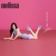  melissa 梅丽莎新款时尚编织厚底女士果冻罗马猪笼凉鞋33556　