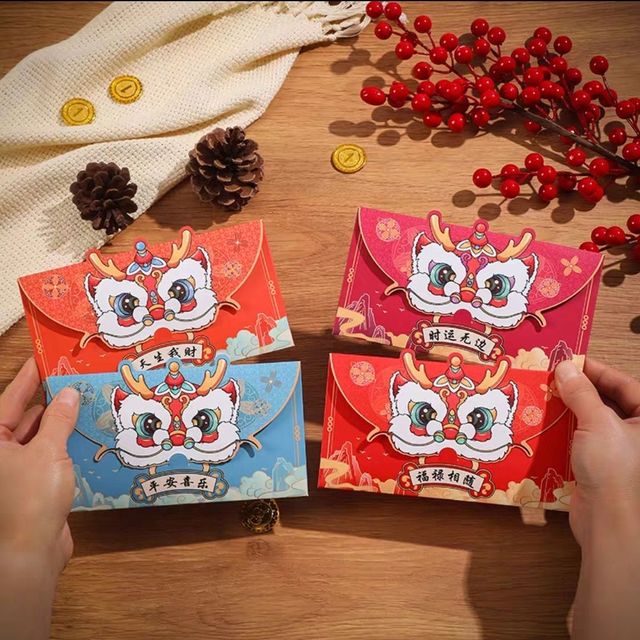 棉之朴良品 龙年红包2024新款4个