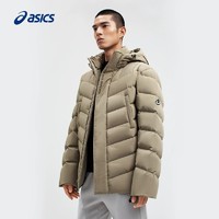 ASICS 亚瑟士 秋冬新款男子宽松舒适连帽运动羽绒服外套上衣