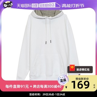 Champion 网球穿搭 暗标小logo连帽卫衣 S0889-407D55加绒