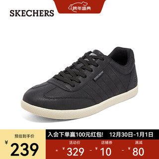 SKECHERS 斯凯奇 MENS USA STREET WEAR系列 男子休闲运动鞋 210742/BLK 黑色 41