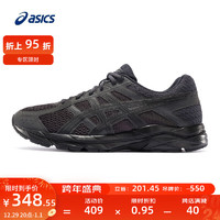 ASICS 亚瑟士 男鞋透气跑鞋运动鞋缓震舒适跑步鞋 GEL-CONTEND 4  黑色/黑色