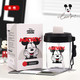 Disney 迪士尼 儿童塑料水杯家用Tritan牛奶吸管杯CJDL23002-A-BL黑色米奇500ml