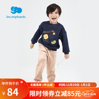 丽婴房（Les enphants）童装儿童裤子男女童宝宝加绒针织长裤中小童休闲裤冬 卡其 120CM/6岁