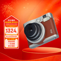 INSTAX 富士（FUJIFILM） 拍立得相机 Instax mini90一次成像复古相机 mini90 棕色