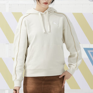 彪马（PUMA）女装 2024春跑步训练运动服户外时尚休闲保暖卫衣套衫 682158-87 XS(150/76)