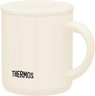 THERMOS 膳魔師 真空隔熱馬克杯 280毫升 乳白色 JDG-281C MWH