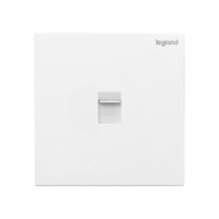 legrand 罗格朗 仕典系列 K8/C01 超五类网络插座 玉兰白