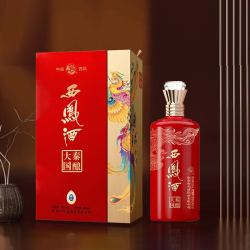 西凤酒大秦国酿45度藏品红绵柔凤香型送礼婚喜宴请45度500ml1瓶单瓶装