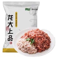 移动端、京东百亿补贴：LONG DA 龙大 肉食 猪肉馅500g*2袋 出口日本级 约70%瘦肉馅 包子饺子馅料 猪肉生鲜