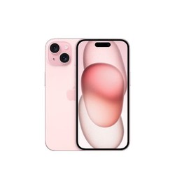 Apple 苹果 iPhone 15 支持移动联通电信5G 双卡双待手机 官网标配 粉色 128GB
