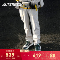 adidas阿迪达斯TERREX男装秋季户外软壳裤IL8991 浅褐色 A/M