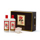  LANGJIU 郎酒 郎牌郎酒 53度 酱香型白酒 500mL*2瓶 19版污损礼盒装　