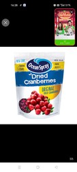 Ocean Spray 优鲜沛 智利进口OceanSpray优鲜沛即食蔓越莓干907g