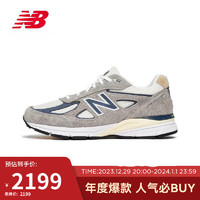 NEW BALANCE 男鞋女鞋990V4系列美产复古运动休闲鞋U990TA4 38.5
