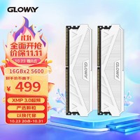 GLOWAY 光威 32GB(16GBx2)套装 DDR5 5600 台式机内存条 天策系列