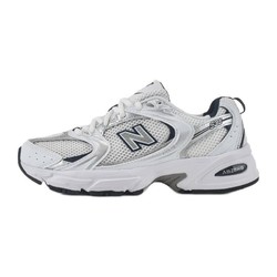 new balance 530系列 中性休闲运动鞋 MR530KA 米白/金属银 38