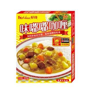 House 好侍 味嘟嘟咖喱 牛肉原味 200g