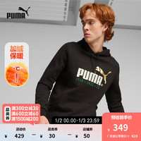 彪马（PUMA） 男子运动休闲连帽卫衣 CELEBRATIO HOODIE 678413 黑色-01 L(180/100A)