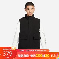 NIKE 耐克 男子背心 拒水梭织挡风INS VEST马甲DQ4305-010黑色L码