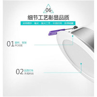 公牛（BULL）led筒灯防眩嵌入式家用客厅孔灯过道走廊超薄吊顶天花灯7.5开孔 白色3.5W暖白光【75-85cm】