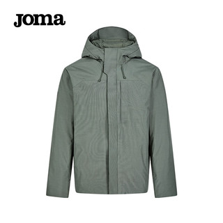 JOMA85白鸭绒羽绒服男女同款连帽时尚秋冬保暖防风防泼水户外运动外套 绿色 XS