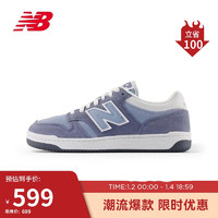new balance 男鞋女鞋BB480L系列百搭舒适潮流板鞋BB480LEB 37
