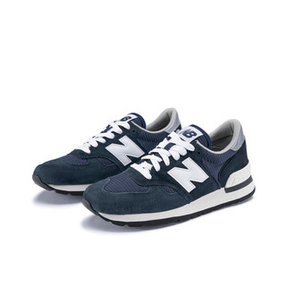 NEW BALANCE 男鞋女鞋990V1系列美产舒适运动休闲鞋M990NV1 42.5