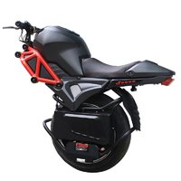 岭溪 独轮车电动可坐成年智能越野代步独轮摩托车高速体感单轮平衡车 A 色 60V