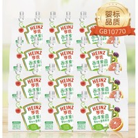 Heinz 亨氏 婴幼儿果泥 78g*3袋*12