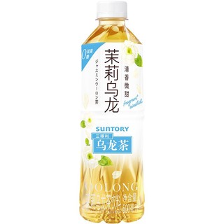 88VIP：SUNTORY 三得利 翻牌-SUNTORY/三得利茶饮料整箱茉莉乌龙茶饮料500ml/瓶0糖0脂0能量