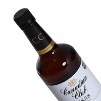 国行洋酒 加拿大俱乐部调配威士忌750ml加拿大CC洋酒基酒调酒