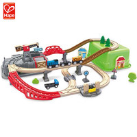 PLUS会员：Hape 小火车轨道小镇运输玩具 E3764