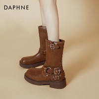 百亿补贴：DAPHNE 达芙妮 女士厚底西部牛仔靴