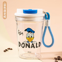 Disney 迪士尼 塑料水杯咖啡杯Tritan牛奶杯直饮CJDL22052-TL-W唐老鸭蓝色400ml 301-400mL