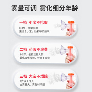 QXYGEN ELVES 氧精灵 家用雾化器雾化机儿童成人医用压缩式空气雾化器老人雾化仪面罩