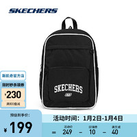 斯凯奇（Skechers）时尚双肩背包L124U147 碳黑/0018 均码