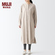 MUJI 無印良品 无印良品 MUJI 女式 弹力 罗纹织 打底裤 烟熏棕色 XS