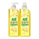 AXE 斧头 牌（AXE）柠檬玻尿酸护肤洗洁精套装1kg*2(泵+补) 柠檬清香 水润双手
